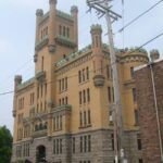 THE CRANSTON ARMORY closed as an emergency shelter on Monday. / COURTESY PROVIDENCE PRESERVATION