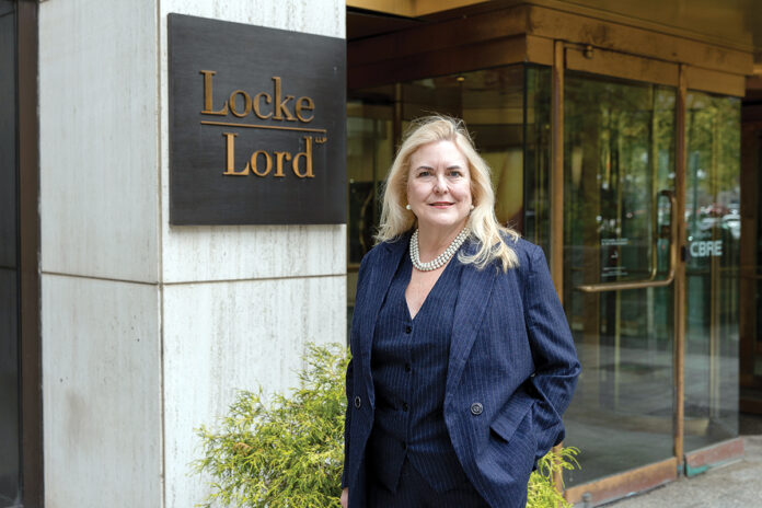 STATE OF MIND: In 16 years with Locke Lord LLP, Karen Grande’s contributions to public finance law have shaped the landscape of Rhode Island.  PBN PHOTO/TRACY JENKINS