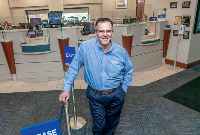 WAITING GAME: Jeffrey Cascione, senior vice president in charge of commercial lending at Navigant Credit Union, is eagerly awaiting the details of the U.S. Small Business Administration opening its flagship loan programs to financial technology companies. PBN PHOTO/­MICHAEL SALERNO