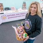 BETTER OPTIONS: After discovering food allergies in her dogs and wanting better options for them, Christine Karouz opened Power Pup Treats LLC, a dog bakery business in East Providence. PBN PHOTO/MICHAEL SALERNO