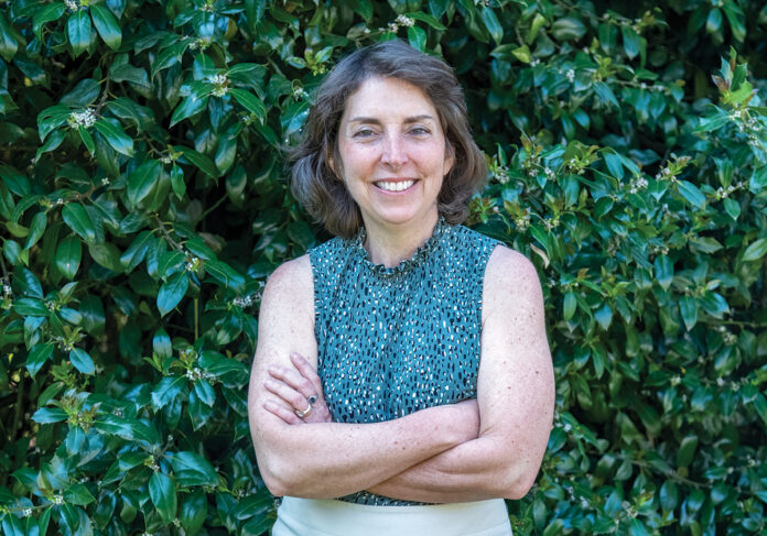 JUST ASK: Women’s Fund of Rhode Island CEO Kelly Nevins says a new state statute requiring employers to provide a salary range upon a job applicant’s request will not only increase pay equity but save time for both employers and applicants.  PBN PHOTO/­MICHAEL SALERNO