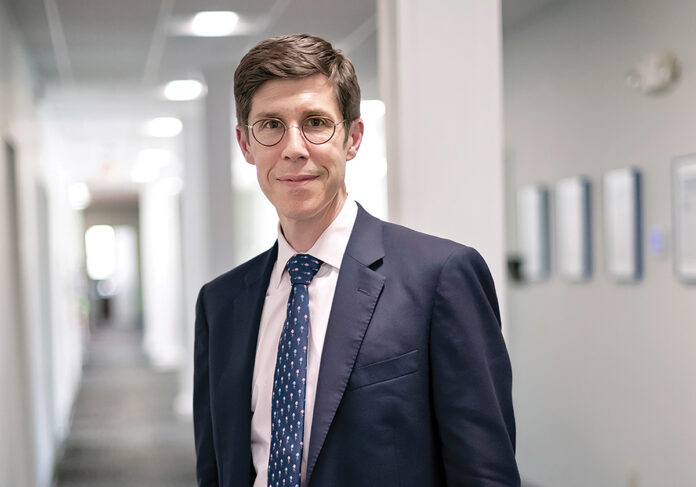 MEET THE MAYOR: Providence Mayor Brett P. Smiley will be part of the Greater Providence Chamber of Commerce community conversation on June 1.  PBN FILE PHOTO/­MICHAEL SALERNO