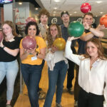 BOWLED OVER: Chisholm Chisholm & Kilpatrick Ltd. employees gather for the firm’s annual bowling event.  COURTESY CHISHOLM CHISHOLM & KILPATRICK LTD.
