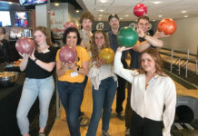Chisholm Chisholm & Kilpatrick Ltd. BOWLED OVER: Chisholm Chisholm & Kilpatrick Ltd. employees gather for the firm’s annual bowling event.
COURTESY CHISHOLM CHISHOLM & KILPATRICK LTD.