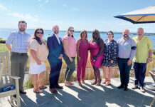 Dominion Diagnostics LLC EXCELLENT OUTING: Dominion Diagnostics LLC’s Circle of Excellence winners gather at Castle Hill Inn in Newport in September.
COURTESY DOMINION DIAGNOSTICS LLC