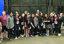 Hinckley, Allen & Snyder LLP FUN RUN: Hinckley, Allen & Snyder LLP staffers support the American Heart Association with the annual Lawyers Have Heart 10K, 5K and Family Fun Walk.
COURTESY HINCKLEY ALLEN & SNYDER LLP