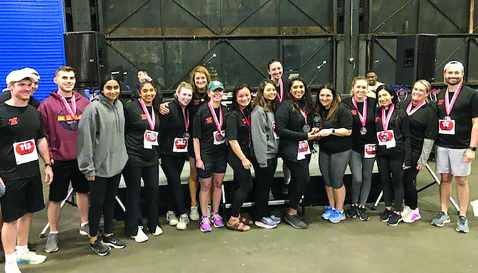 FUN RUN: Hinckley, Allen & Snyder LLP staffers support the American Heart Association with the annual Lawyers Have Heart 10K, 5K and Family Fun Walk.  COURTESY HINCKLEY ALLEN & SNYDER LLP