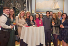 Marcum LLP A NIGHT OUT: Marcum LLP staffers gather for a holiday party.
COURTESY MARCUM LLP