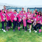 BEATING BREAST CANCER: Starkweather & Shepley Insurance Brokerage Inc. employees participate in the annual Gloria Gemma Foundation 5K for Breast Cancer Awareness in Providence.  COURTESY STARKWEATHER & SHEPLEY INSURANCE BROKERAGE INC.