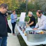 ON TAP: The Providence Mutual Fire Insurance Co. holds an Oktoberfest Beer & Wine tasting hosted by employees.  COURTESY THE PROVIDENCE MUTUAL FIRE INSURANCE CO.