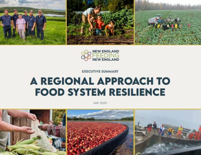 A NEW REPORT released June 5 by the New England State Food System Planners Partnership notes that the region has become too reliant on food exports, and calls for a more regionalized approach to food production and consumption. / COURTESY NEW ENGLAND STATES FOOD SYSTEM PLANNERS PARTNERSHIP
