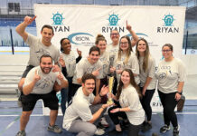 DiSanto, Priest & Co. GOING FOR GOLD: DiSanto, Priest & Co. employees compete in the Rhode Island Society of Certified Public Accountants’ Accounting Olympics.
COURTESY DISANTO, PRIEST & CO.
