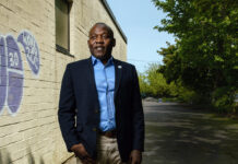 Immigrant challenges Bernard Georges founded New Bridges for Haitian Success Inc. in 2013. The Providence-based nonprofit offers programming and other services for the Haitian and Afro Caribbean communities. / PBN PHOTO/RUPERT WHITELEY