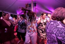 Philanthropy Calendar, June 21, 2023 ATTENDEES DANCE DURING Roger Williams Park Zoo's annual Zoobilee! Feast with the Beasts fundraiser in 2019. The zoo will hold this year's event on June 24 at the zoo. / COURTESY ROGER WILLIAMS PARK ZOO