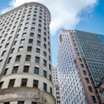 ANXIOUS TIMES: Office vacancy rates in downtown Providence have been stable in recent months but are expected to rise this year amid ­national pressures created by rising borrowing costs and declining demand.  PBN FILE PHOTO/­MICHAEL SALERNO