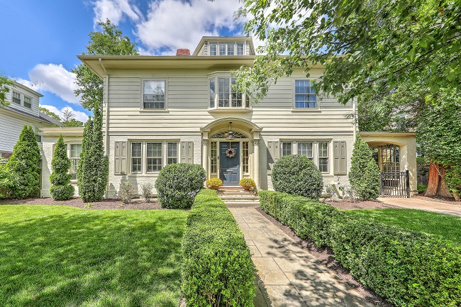A 4,765-SQUARE-FOOT HOME at 40 Grotto Ave. on the East Side of Providence recently sold for $1.73 million. / COURTESY RESIDENTIAL PROPERTIES LTD.