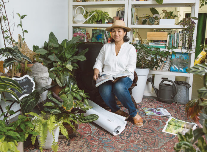 ROOT CAUSE: Sophath Toun established Soto Design in 2013 and has steadily grown the business into a landscape design company and plant shop.  PBN PHOTO/RUPERT WHITELEY