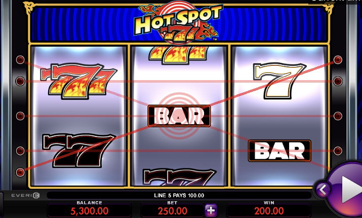 hot spot slot machine