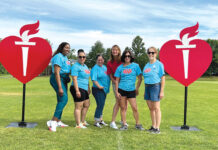 AAA Northeast prioritizes safety first throughout its organization FULL OF HEART: Multiple AAA Northeast employees participate in a recent Southern New England Heart Walk in support of the American Heart Association.
COURTESY AAA NORTHEAST