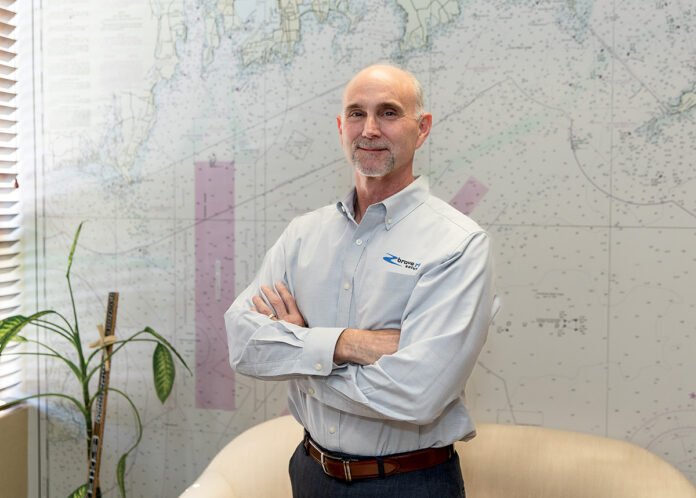 MAINTAINING RELATIONSHIPS: One major element that Brave River Solutions Inc. co-founder and President James McAssey is proud of is that his company maintains long-standing relationships with the clients it serves.
PBN PHOTO/TRACY JENKINS MAINTAINING RELATIONSHIPS: One major element that Brave River Solutions Inc. co-founder and President James McAssey is proud of is that his company maintains long-standing relationships with the clients it serves.
PBN PHOTO/TRACY JENKINS