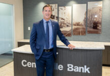 Leland Merrill, Centreville Bank executive vice president and chief lending officer STRESS RELIEVER: After owning his own startup businesses and dealing with the everyday stresses associated with ownership, Leland Merrill, Centreville Bank’s executive vice president and chief lending officer, went into banking to help businesses plan for their future.
PBN PHOTO/TRACY JENKINS