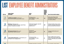 Lists: Employee Benefit Administrators