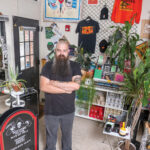Chris Morrison Blackwell Hungry Ghost Press LLC owner Chris Morrison Blackwell founded Hungry Ghost Press in Providence’s Olneyville neighborhood in 2017. The company has expanded to a lifestyle, apparel and accessory art house and brand.