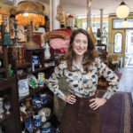 SECOND CHANCE: Christine Stulik, owner of The Lady Next Door in Warren, took over the vintage clothing store that she used to frequent as a customer from former owner Sandy Nathanson after Nathanson put the store up for sale and the initial buyer backed out. PBN PHOTO/TRACY JENKINS