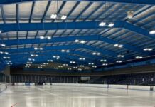 URI Boss Arena to reopen Nov. 6, financial impact of closure unclear THE UNIVERSITY OF RHODE ISLAND'S Bradford R. Boss Arena will reopen Nov. 6 after a mechanical failure forced the ice arena to close back in August. / COURTESY UNIVERSITY OF RHODE ISLAND