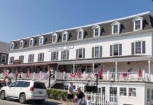 VVO REAL ESTATE Holding LLC presented plans to rebuild the Harborside Inn on Block Island to the New Shoreham Historic District Commission on Nov. 27, WJAR-TV NBC 10 reported.  / PBN FILE PHOTO/DAVID LEVESQUE