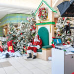 ENTERTAINMENT HUB: Santa Claus waits for children at the Warwick Mall, which boasts a 95% occupancy rate and is striving to integrate more entertainment-focused tenants, according to Domenic Schiavone, mall general ­manager.   PBN PHOTO/ MICHAEL SALERNO