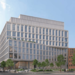 Renderings of Brown University's proposed Integrated Life Science Building, which the Providence Downtown Design Review Committee signed off on Dec. 11/Courtesy of TenBerke Architects D.P.C.