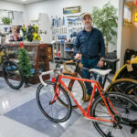IN DEMAND: Vintage Cycles & More owner Matthew LaCroix says the Glocester bike shop has drawn more clientele than he expected since opening last March. PBN PHOTO/MICHAEL SALERNO