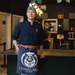 THE RIGHT INGREDIENTS: Tom Chang, pictured, who studied food and beverage management at Johnson & Wales University, Jenny Lu and Tony Chen joined forces to open Charuma Inc. in Providence in 2021. PBN PHOTO/RUPERT WHITELEY