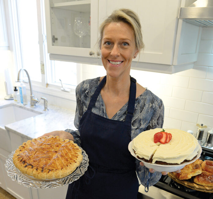 PURSUING HER PASSION: Cynthia Long-Ratteron began baking professionally last fall when she launched Cynthia’s Cottage Kitchenfrom her home in Jamestown. PBN PHOTO/ELIZABETH GRAHAM