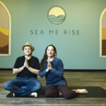 ALL-INCLUSIVE: Nancy, left, and Kristen Ocasio opened their Sea Me Rise yoga studio in Bristol last year because they wanted to bring a sense of “unity and diversity” to the community. PBN PHOTO/RUPERT WHITELEY