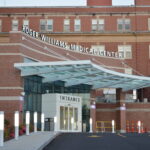 THE FATE of Roger Williams Medical Center in Providence, pictured above, and Our Lady of Fatima Hospital in North Providence is at stake as state regulators consider Centurion Foundation’s proposal to buy the company that operates the two hospitals. / COURTESY ROGER WILLIAMS MEDICAL CENTER