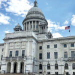 LOOKING AHEAD: The Greater Providence Chamber of Commerce will hold its 2024 Legislative Leadership Luncheon featuring leaders in the R.I. General Assembly on Feb. 15 at the R.I. Convention Center. Pictured is the R.I. Statehouse.  PBN FILE PHOTO/CASSIUS SHUMAN