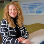 Tracey Cunningham-Martins was named CEO and president of Cranston-based AccessPoint RI in 2022. She previously served as associate director of employment for the R.I. Department of Behavioral Healthcare, Developmental Disabilities and Hospitals. / PBN PHOTO/MICHAEL SALERNO