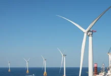ORSTED A/S has submitted plans to Rhode Island Energy for a new offshore wind farm, Starboard Wind, a 1,184-megawatt farm that would power 600,000 homes across Rhode Island and Connecticut. / COURTESY ORSTED U.S. OFFSHORE WIND