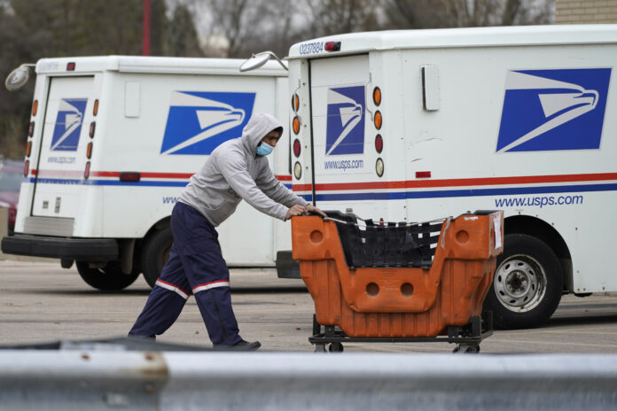 PARTS OF MAIL processing operations could be shifting from Brockton to Rhode Island under a plan currently being considered by the U.S. Postal Service, according to report from WFXT-TV Fox 25.  / AP FILE PHOTO/NAM Y. HUH