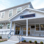 WELCOMING SIGHT: As part of the renovations, the Dr. Martin Luther King Jr. Community Center in Newport installed a new welcome entrance  at the building, which expanded space within the lobby.  