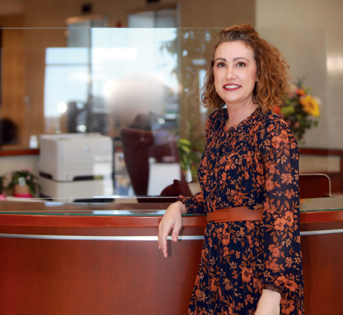 SOLID FOUNDATION: Navigant Credit Union First Vice President of Operations Eliza Lavergne has worked closely with the Izzy Foundation, an organization supporting children with cancer and their families, for the last three years.  PBN PHOTO/PAMELA BHATIA