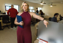 HIGHER LEVEL: Along with helping companies build their brands, McGuinness Media & Marketing Owner and Chief Marketing Officer Megan McGuinness feels smart and creative individuals can learn and elevate each other.  PBN PHOTO/RUPERT WHITELEY
