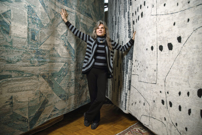 THE ROAD HOME: Rosalind Rustigian, owner of V. George Rustigian Rugs Inc. in Providence, took over her father’s business in 1980 after his death following a stint working in New York at Prudential Insurance.  PBN FILE PHOTO/RUPERT WHITELEY