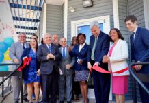 R.I. Black Business Association’s new HQ now open RHODE ISLAND BLACK BUSINESS Association Founder, CEO and President Lisa Ranglin, center, along with local city, state and federal leaders cut the ribbon Tuesday on the association's new headquarters at 220 Smith St. in Providence. / COURTESY SEN. JACK REED, D-R.I.