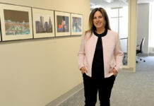 RAISING THE BAR: Robinson & Cole LLP partner Dana Horton serves as a mentor with the Rhode Island Women’s Bar Association and seeks to continue serving on the Rhode Island Bar Association’s executive committee.  PBN PHOTO/ELIZABETH GRAHAM
