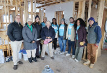 Blue Cross & Blue Shield of Rhode Island CROWDED HOUSE: Blue Cross & Blue Shield of Rhode Island sponsors a home built by Habitat for Humanity for a local multigenerational family.
COURTESY BLUE CROSS & BLUE SHIELD OF RHODE ISLAND