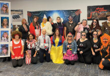 Arden Engineering Constructors LLC ALL DRESSED UP: Arden Engineering Constructors LLC employees dress in costumes for its Halloween Happenings party.
COURTESY ARDEN ENGINEERING CONSTRUCTORS LLC