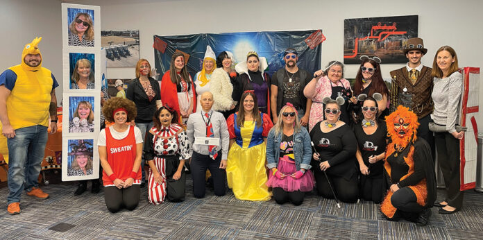 ALL DRESSED UP: Arden Engineering Constructors LLC employees dress in costumes for its Halloween Happenings party.
COURTESY ARDEN ENGINEERING CONSTRUCTORS LLC ALL DRESSED UP: Arden Engineering Constructors LLC employees dress in costumes for its Halloween Happenings party.
COURTESY ARDEN ENGINEERING CONSTRUCTORS LLC